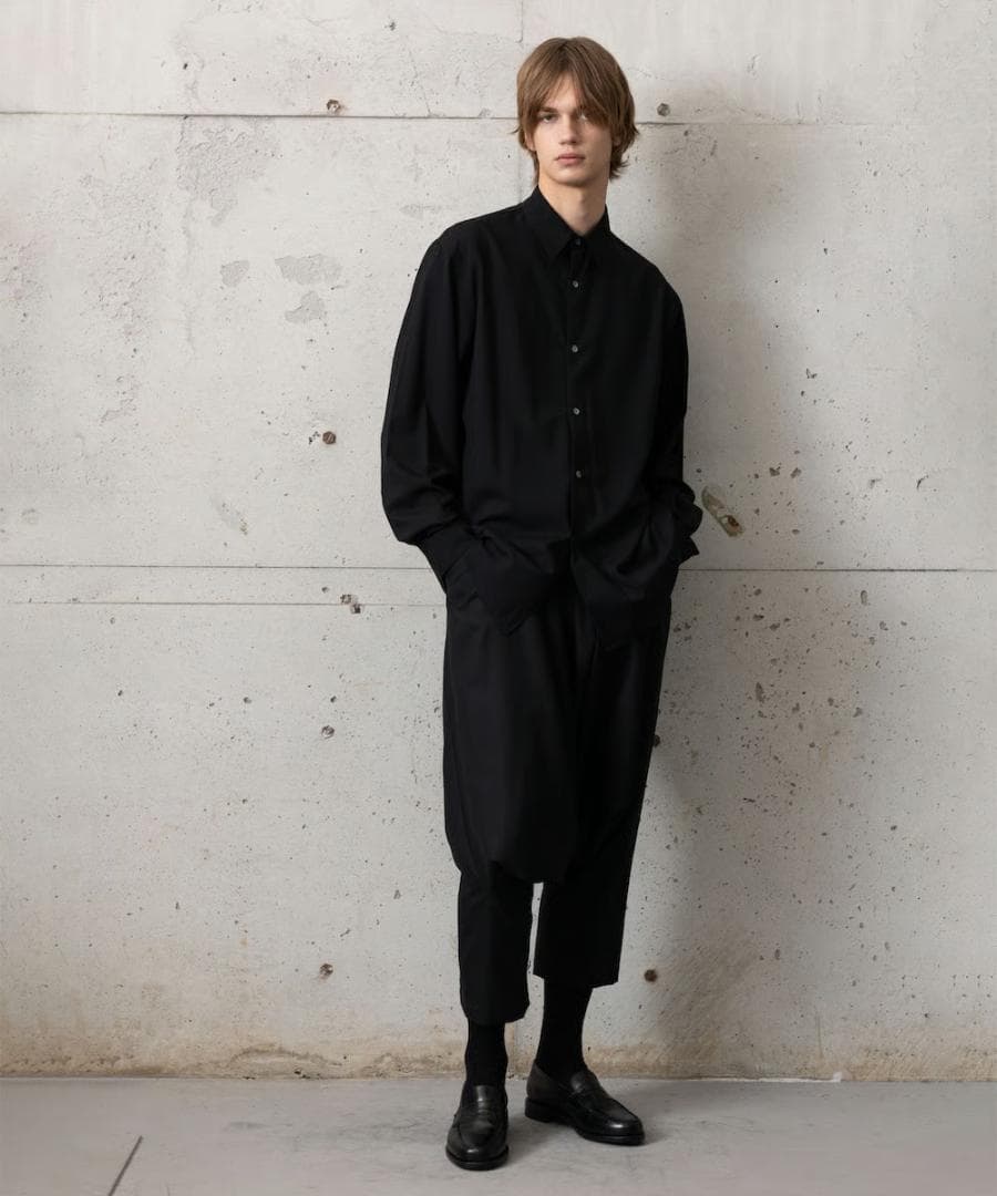 MB LIMITED ハイエンド尾州ウール サルエルパンツ サイズ L