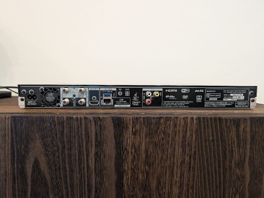 【nao】SOMY ブルーレイレコーダー BDZ-ZW1500