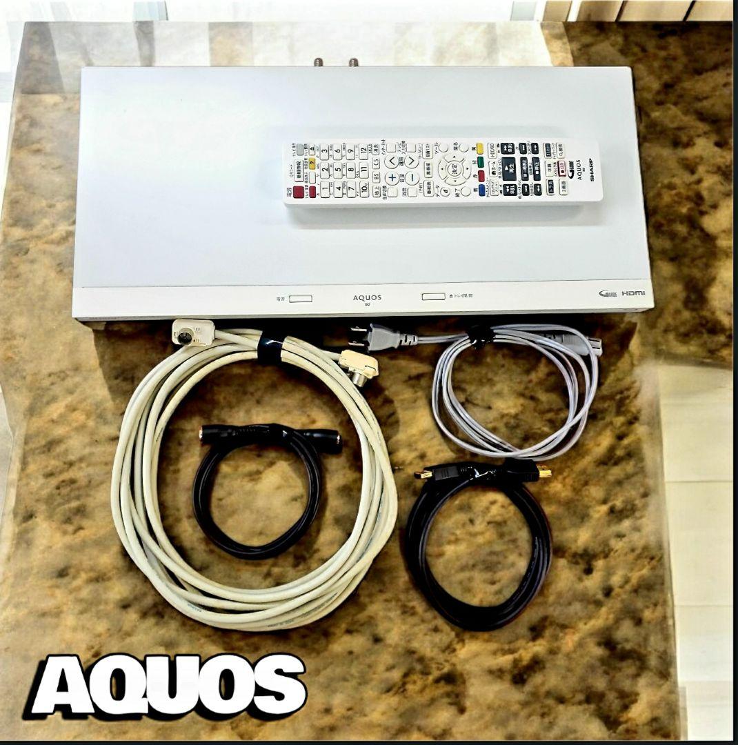 SHARPシャープAQUOS ブルーレイHDDダブルチューナーレコーダー