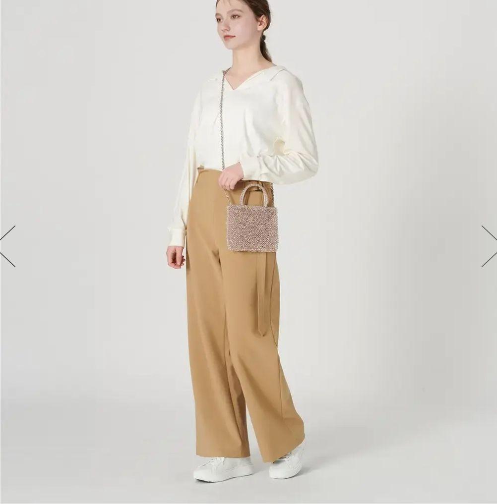 極美品✨アンテプリマ　ミニアトゥーラ/パウダリーピンクシルバー　パールハンドル付