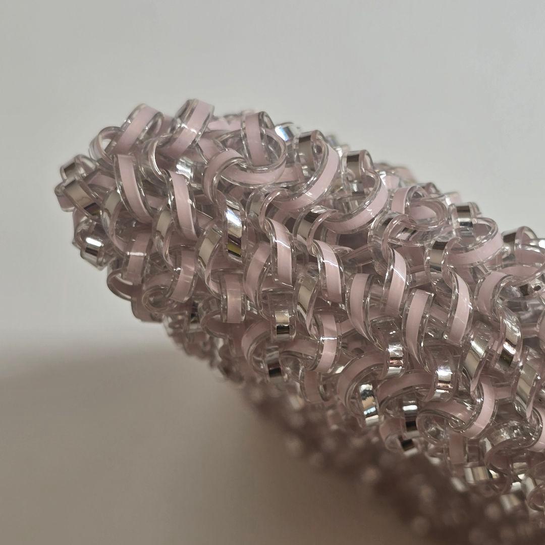 極美品✨アンテプリマ　ミニアトゥーラ/パウダリーピンクシルバー　パールハンドル付