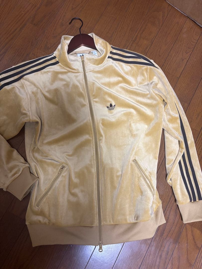 adidas ファイヤーバード ベロア トラックトップ xs