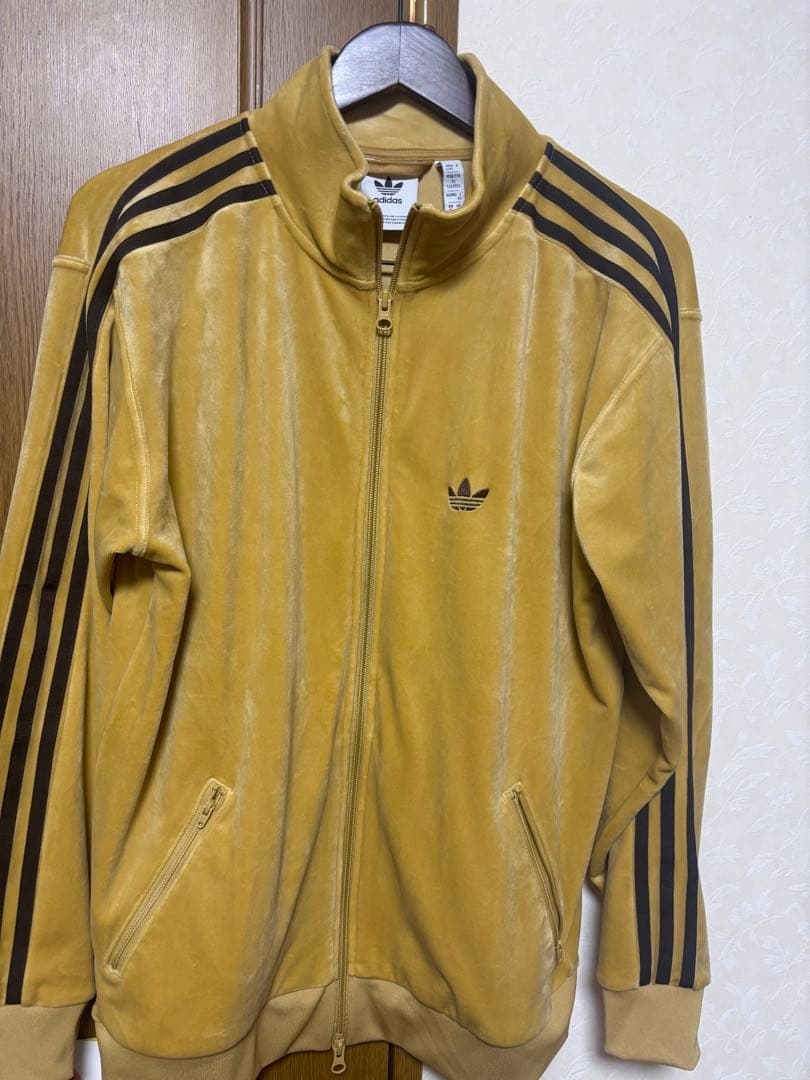 adidas ファイヤーバード ベロア トラックトップ xs