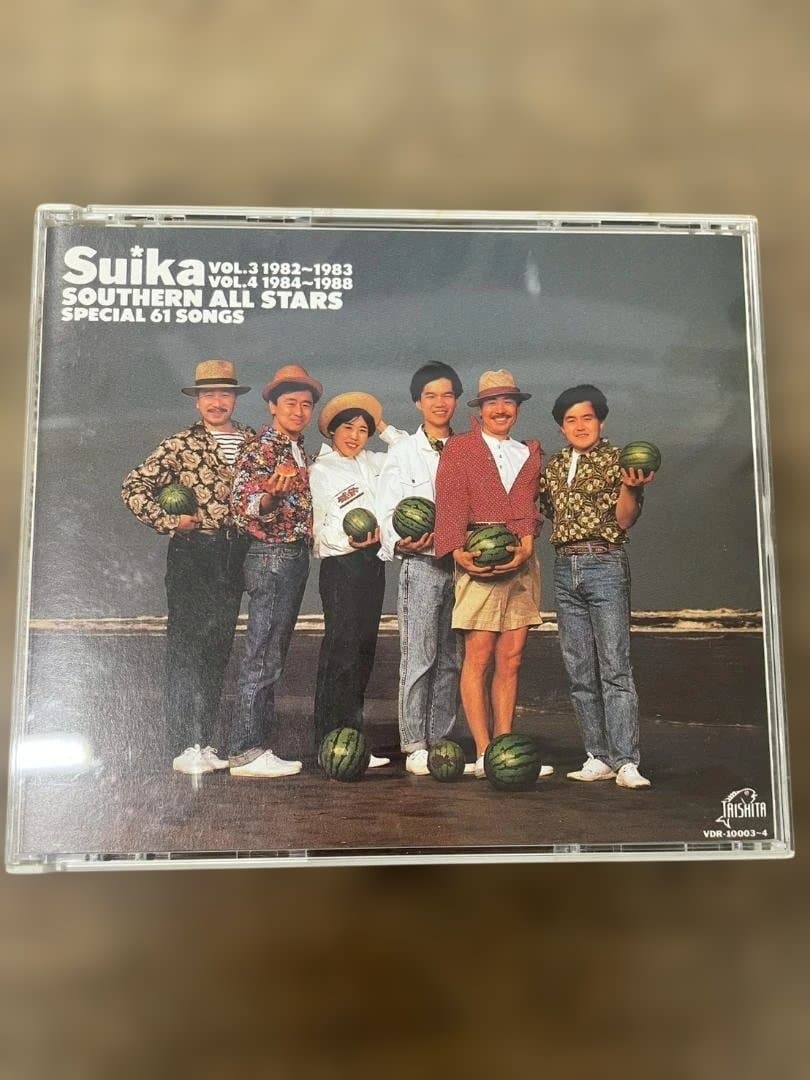 A◆サザンオールスターズ　ベスト4枚組　CD　SUIKA　缶　オリジナルグッズ付