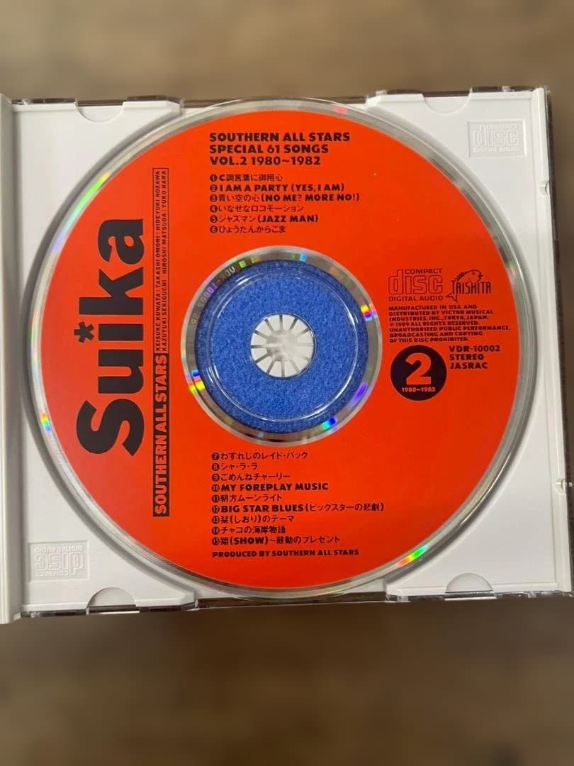 A◆サザンオールスターズ　ベスト4枚組　CD　SUIKA　缶　オリジナルグッズ付
