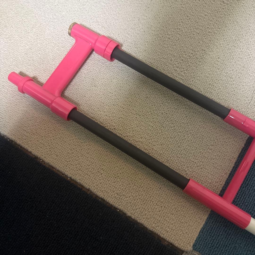 W*d様 トロンボーン プラスチック ピンク＋ケース、オイル 値下げ可能