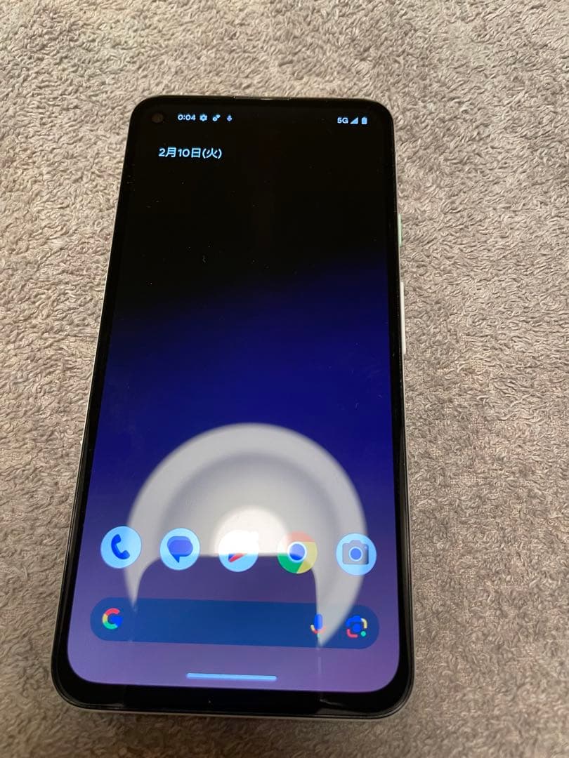 Google Pixel 4a（5G）ホワイト　SIMロック解除済み