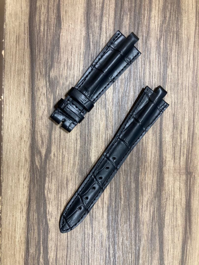 未使用　ブルガリ　ディアゴノ　レザーベルト ブラック　社外品