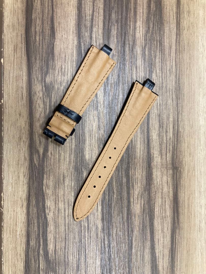 未使用　ブルガリ　ディアゴノ　レザーベルト ブラック　社外品