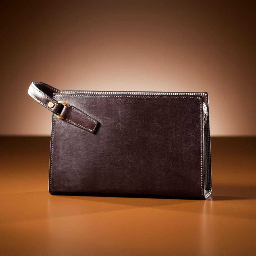 【大幅値下げ】ココマイスター・ブライドルレザー・セカンドバッグ