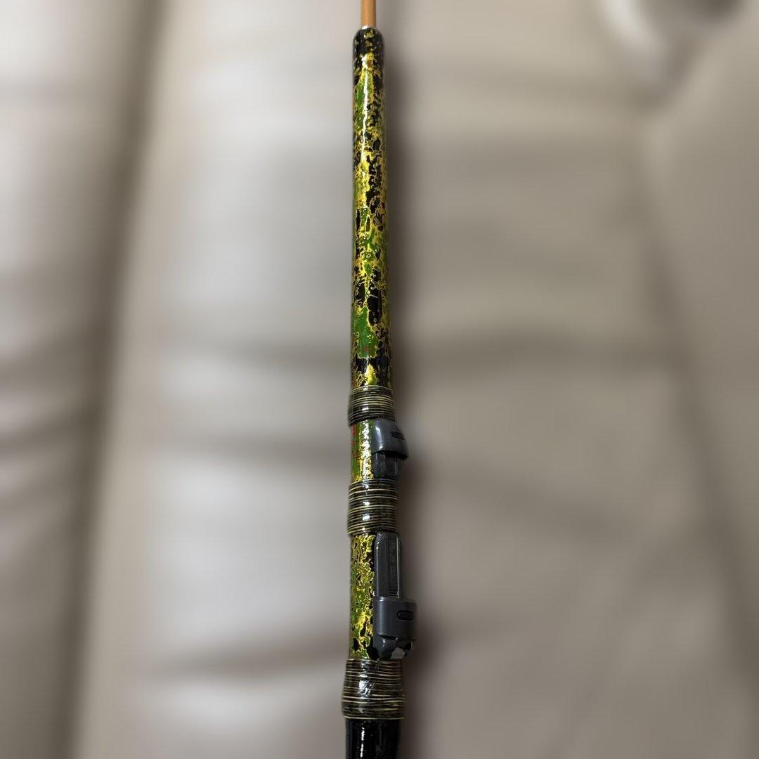 伊勢海老竿　穴釣り　布袋竹　ハンドメイド