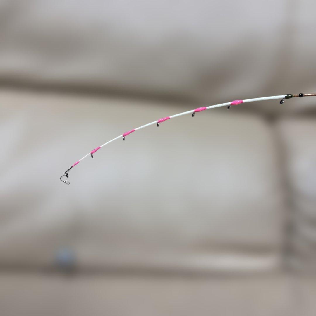 伊勢海老竿　穴釣り　布袋竹　ハンドメイド