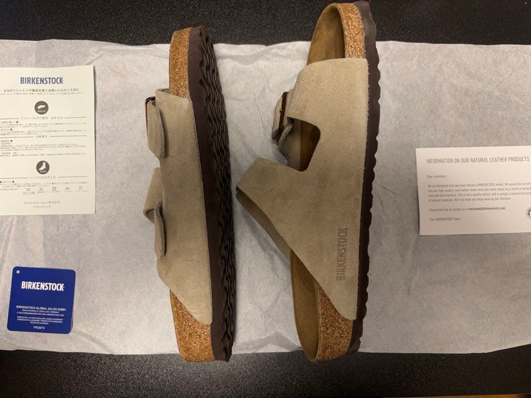 Ｋ*Ａ様 BIRKENSTOCK Arizona LEVE Taupe 27.0