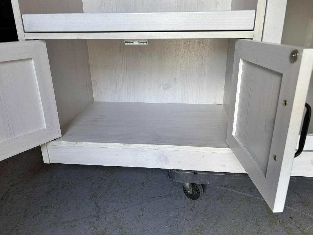 おしゃれ北欧カウンター レンジボードLUFFY LU80-120L 幅118cm