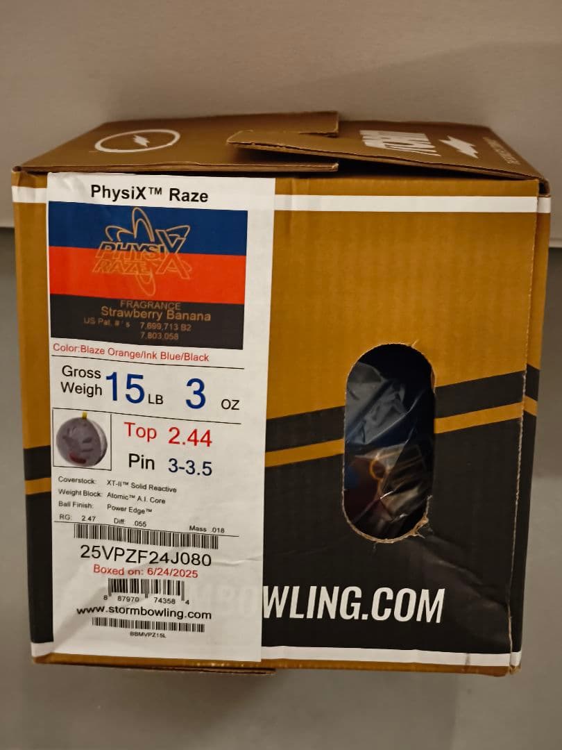 ★【新品】【国内入手困難品】ストーム　フィジックス　レイズ　15ポンド3オンス