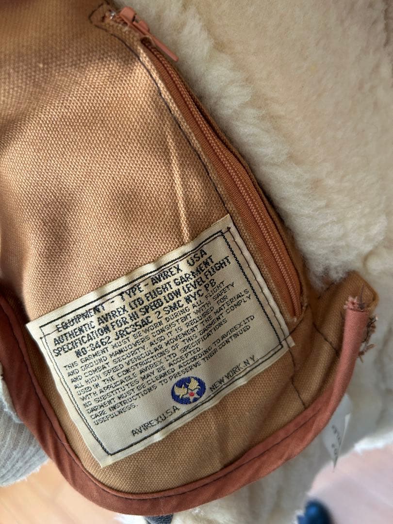 i.c.y ページ　AVIREX B-3 フライトジャケット　32サイズ