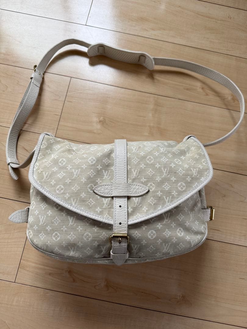 ルイヴィトン モノグラムミニラン ソミュール30 白 M95314