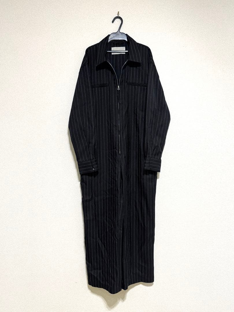 TODAYFUL Stripe Zip ストライプジップコンビネゾン つなぎ