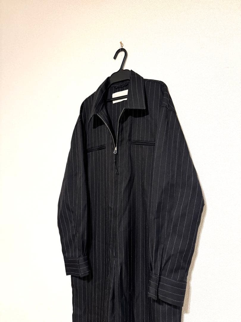 TODAYFUL Stripe Zip ストライプジップコンビネゾン つなぎ