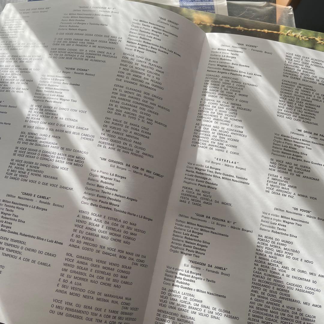 洋楽 MILTON NASCIMENTO Clube Da Esquina lp