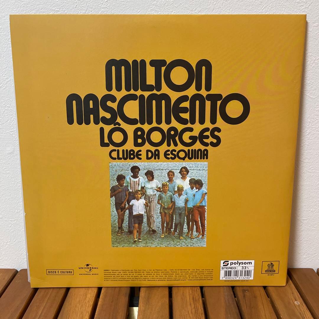 洋楽 MILTON NASCIMENTO Clube Da Esquina lp