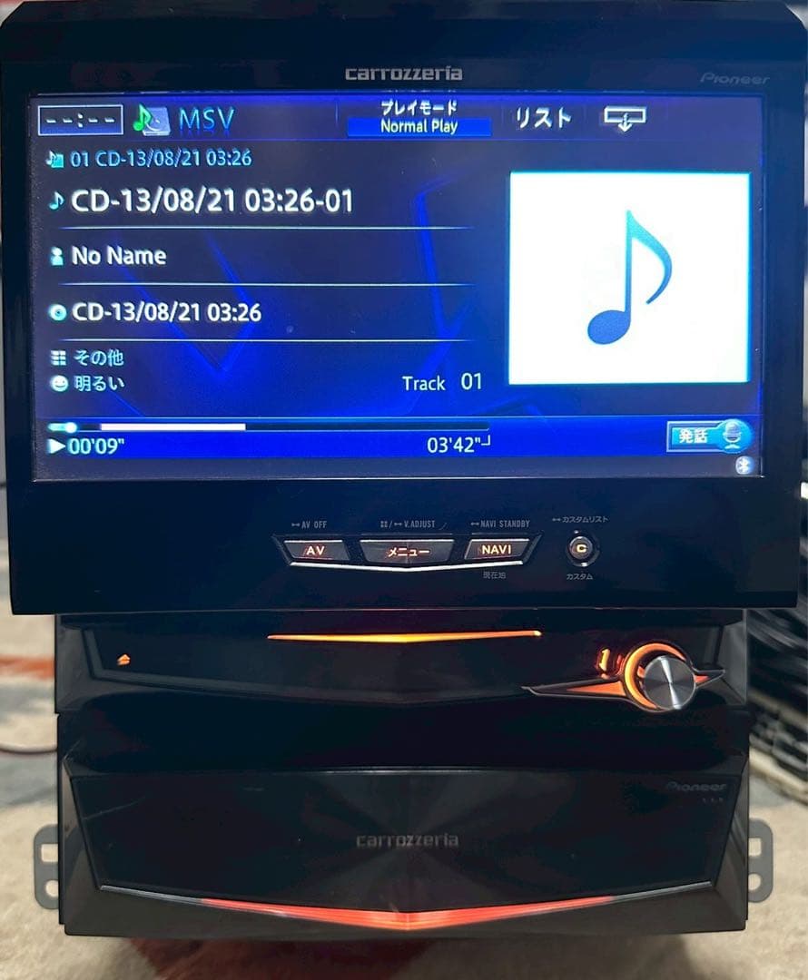 カーナビ AVIC-VH0009CS PIONEER S/NO:MEMD001680JP