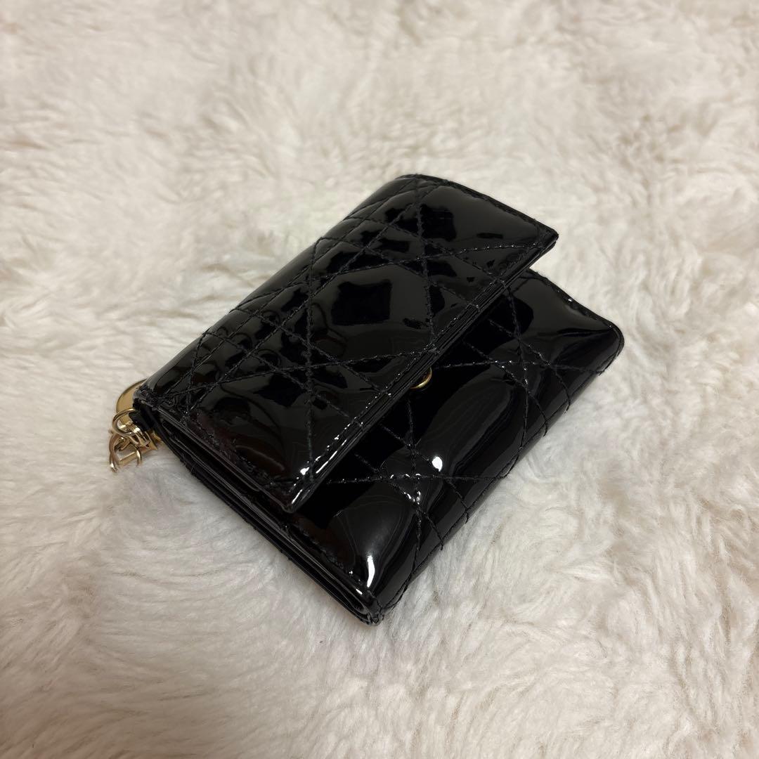 Dior ロータスウォレット　ブラック