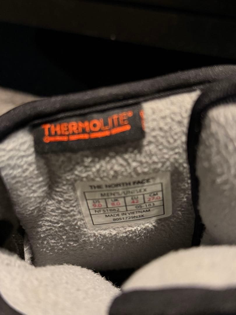 ノースフェイス希少ブーツ‼️27cm値下げ‼️