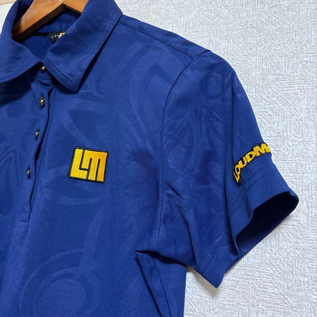 ラウドマウス　ゴルフ ポロシャツ パンツ 2点セット ネイビー　L/L