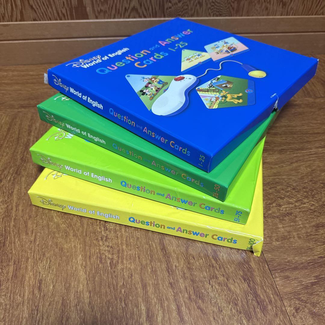DWE 英語教材 トークアロング・Ｑ＆Ａカード　最新版　プレイメイトエアー付
