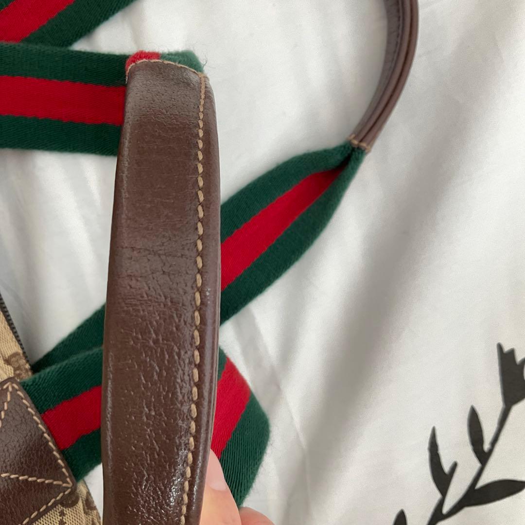 Gucci トートバッグ ベージュ ロゴ