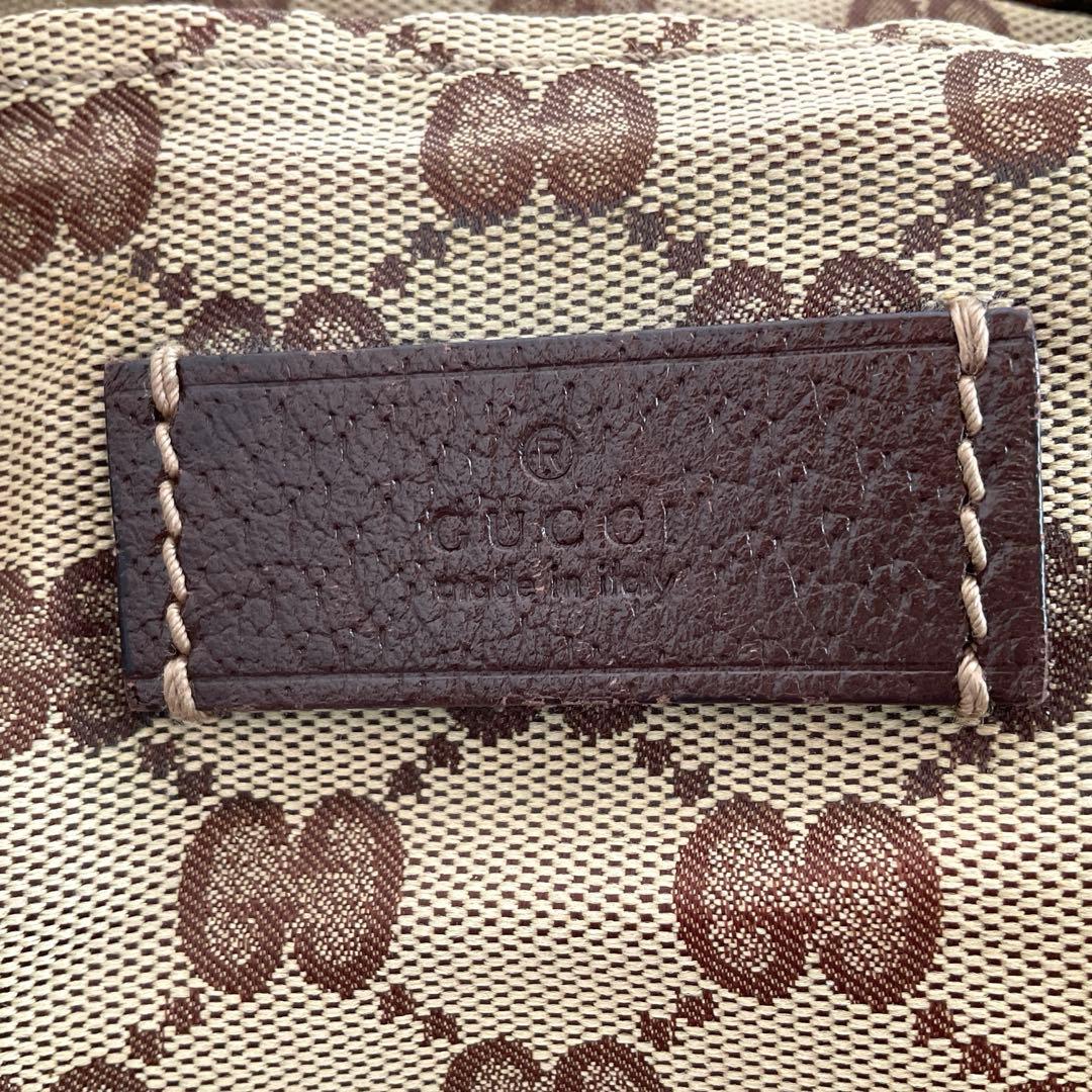 Gucci トートバッグ ベージュ ロゴ
