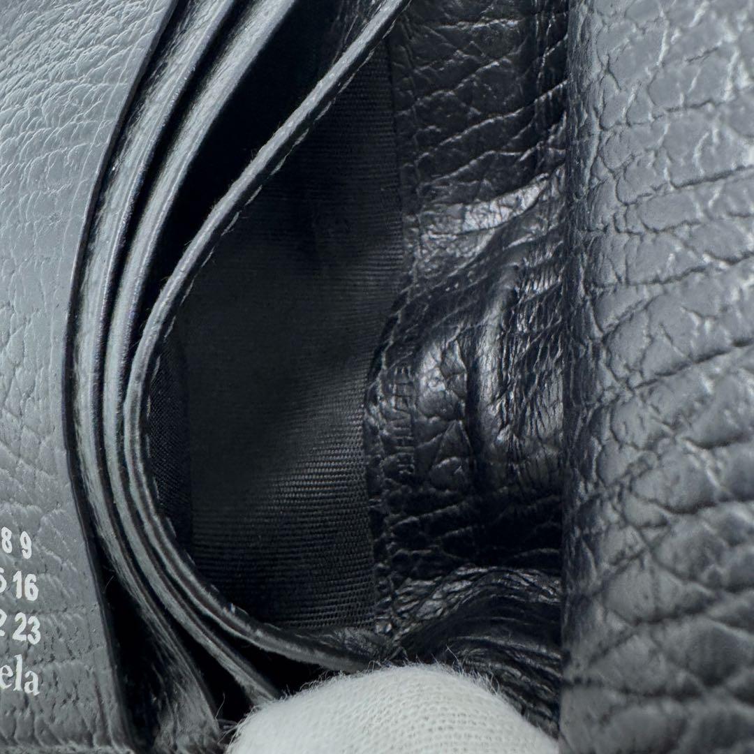 メゾンマルジェラ 4ステッチ 二つ折り財布 バイフォールド ポッパーウォレット