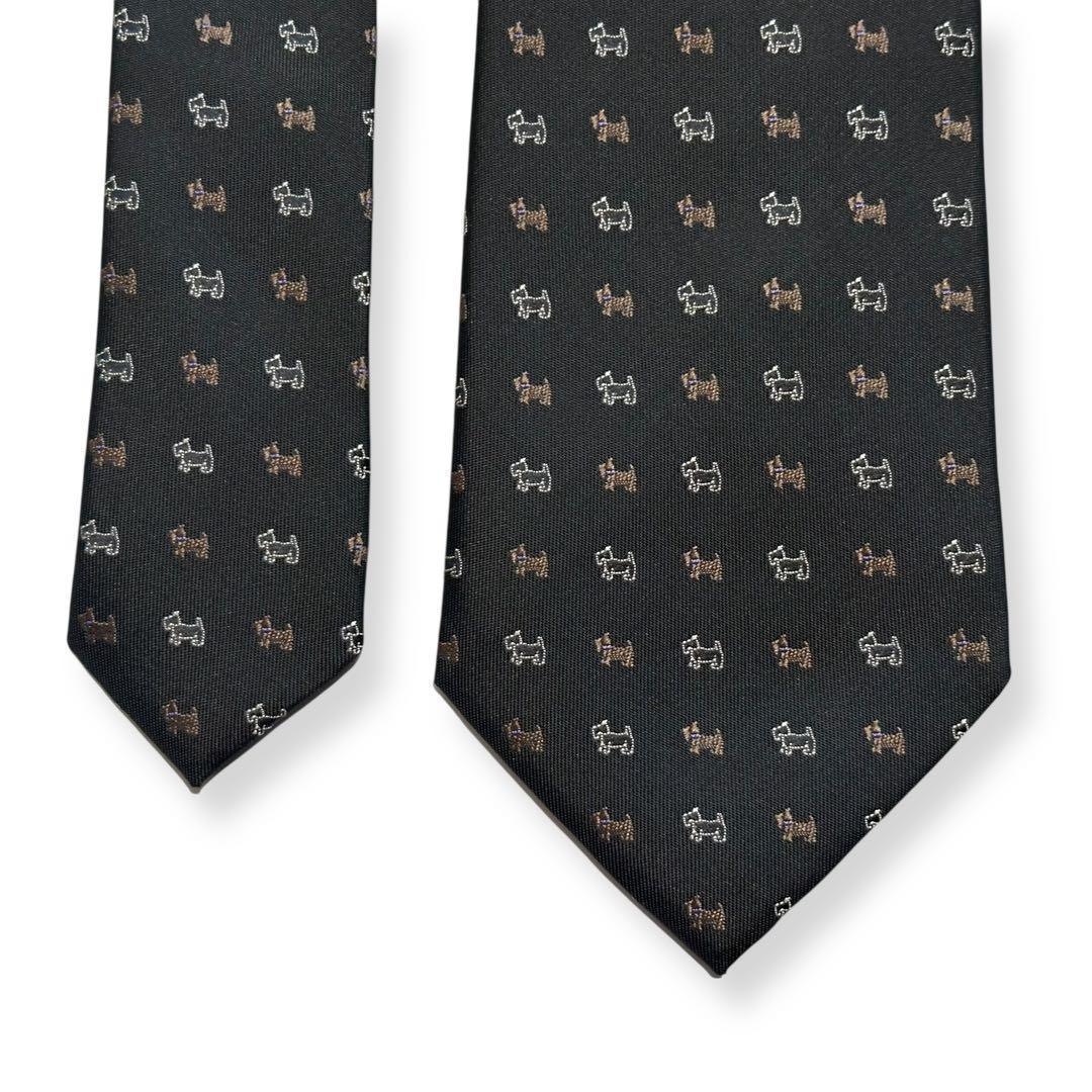 極美品✨Paul Smith ネクタイ　ポールスミス　犬　可愛い　ジャガード