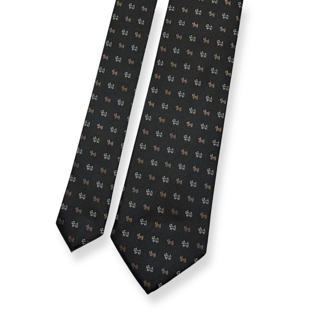 極美品✨Paul Smith ネクタイ　ポールスミス　犬　可愛い　ジャガード