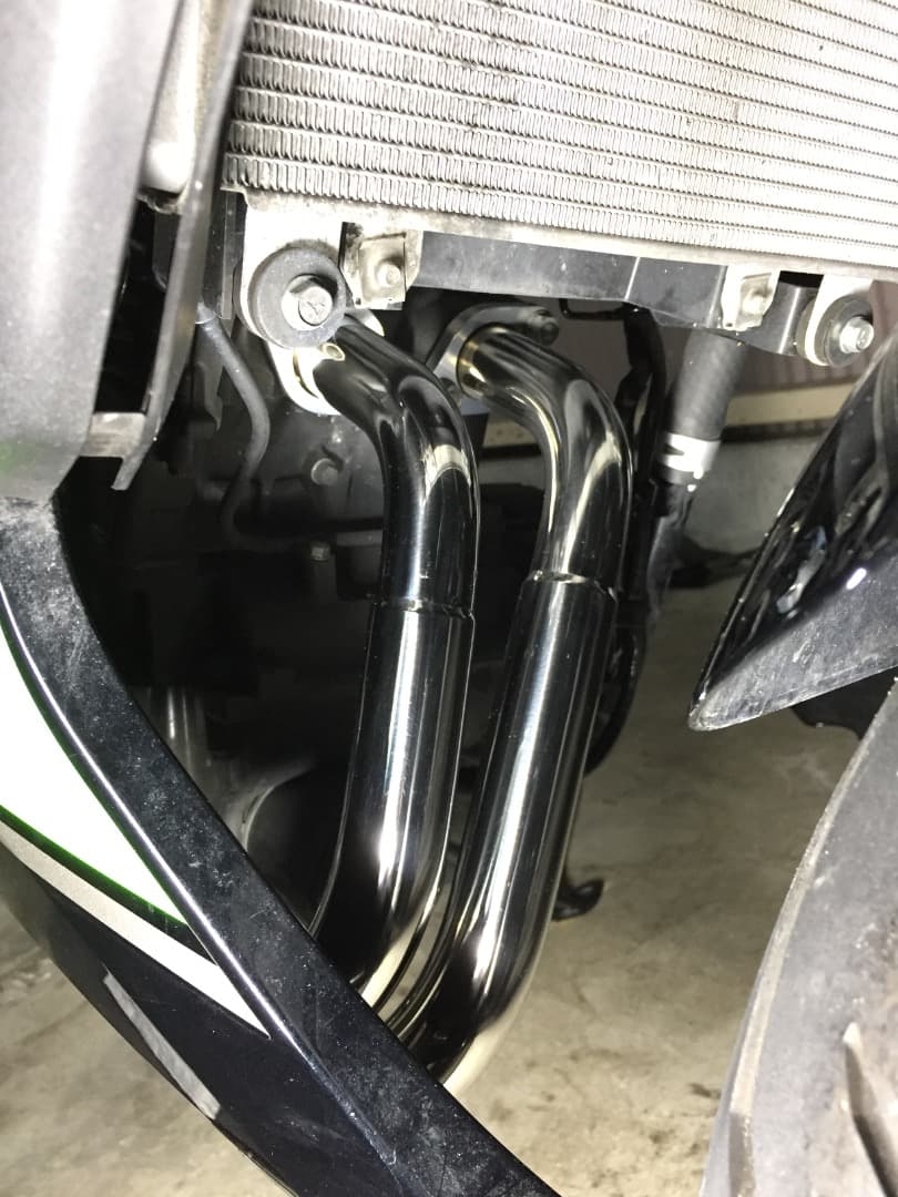 カワサキ　ニンジャ250 2気筒　チタンフルエキゾースト