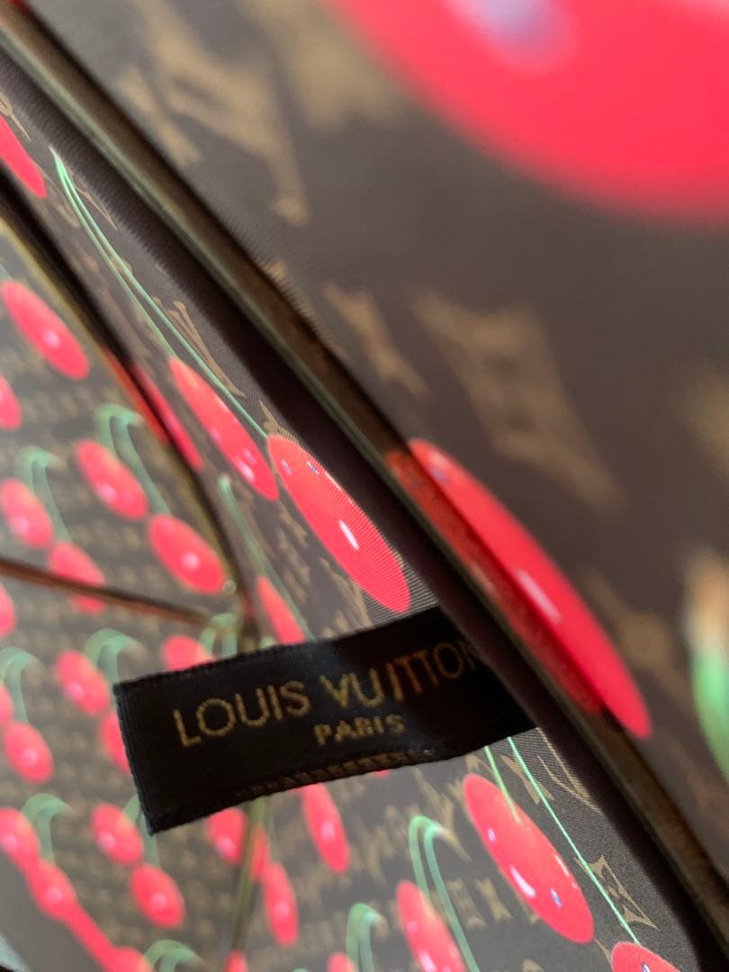 LOUIS VUITTON モノグラム チェリー パラプリュイ 村上隆　雨傘