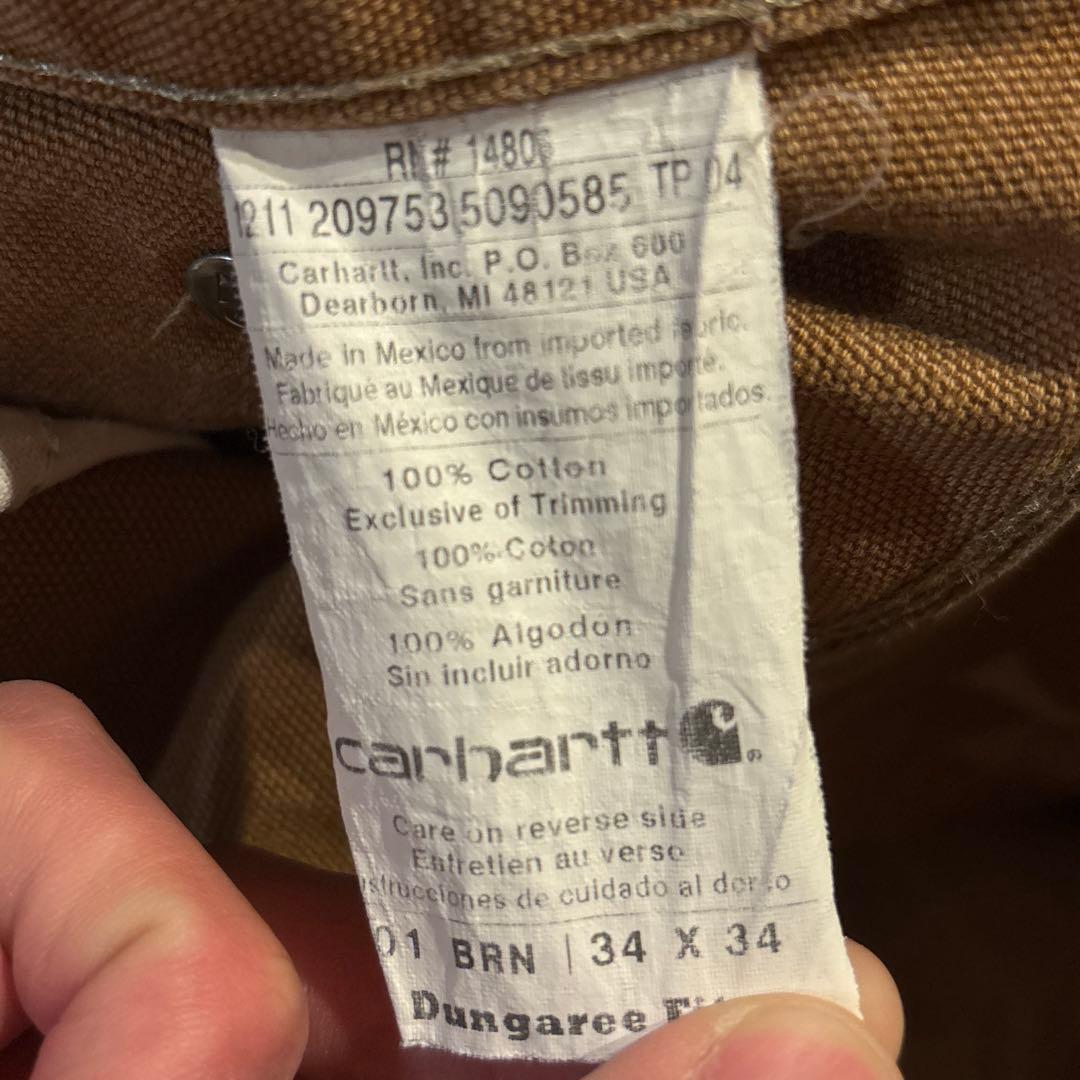 carhartt ダブルニー　ペインターパンツ　34×34