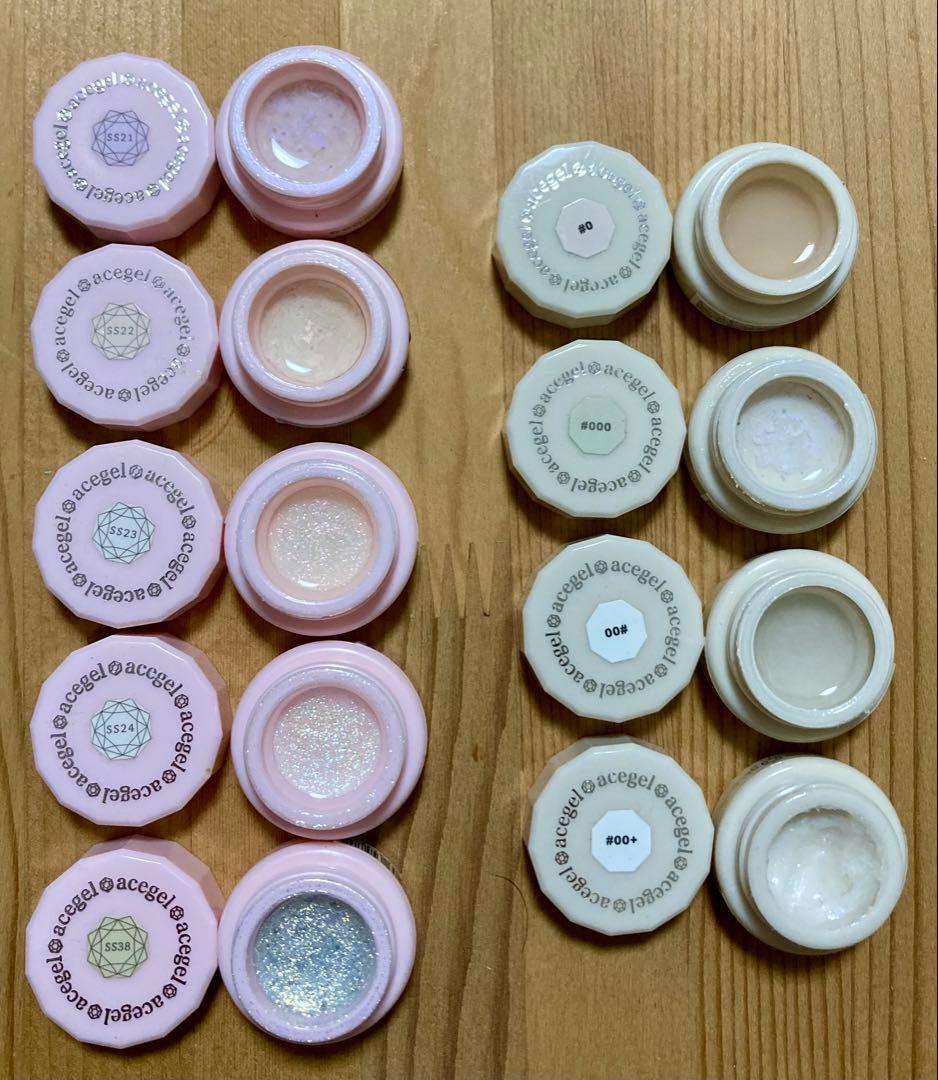 エースジェルセット 102色 ベースジェル2