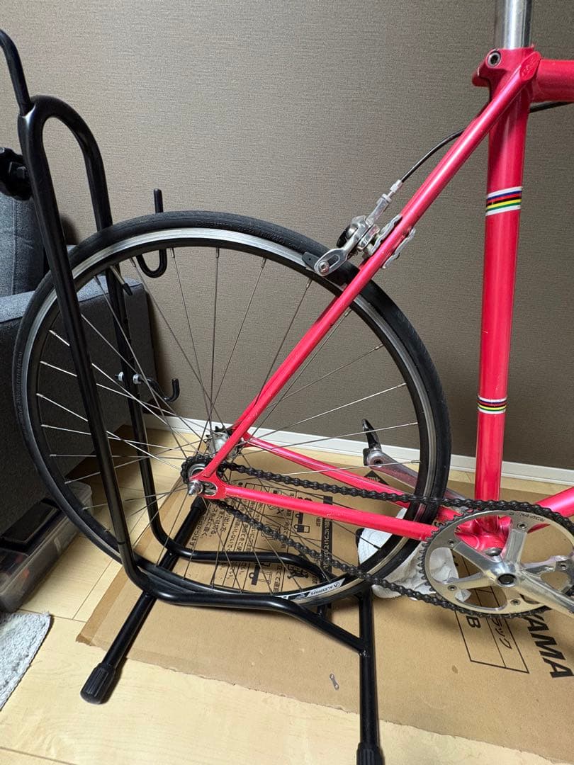 Panasonicピストバイク　クロモリフレーム　njs認定