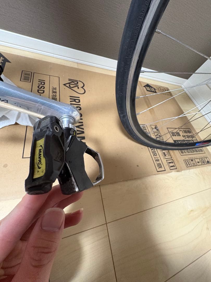 Panasonicピストバイク　クロモリフレーム　njs認定