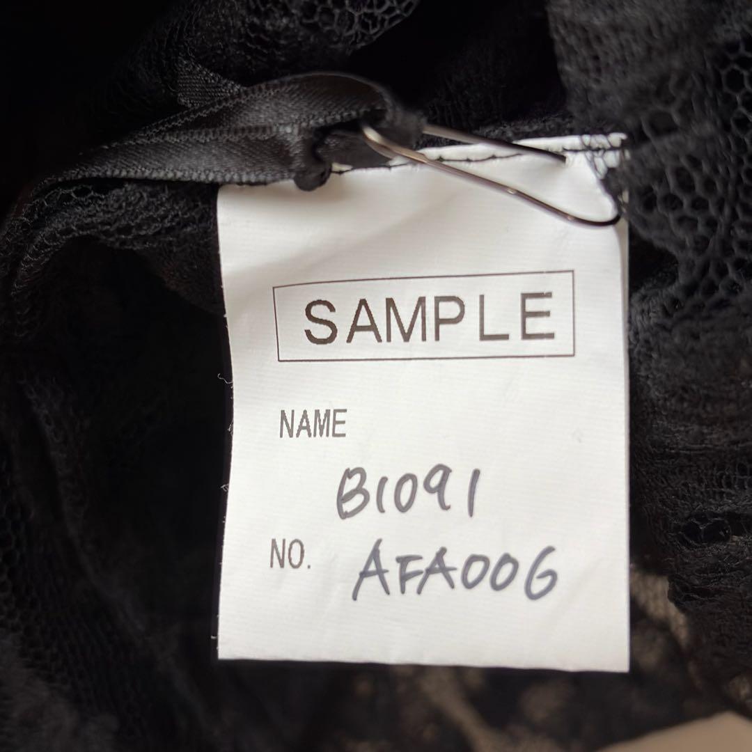 プルミエアロンディスモン 総レース ロングワンピース size38 サンプル新品