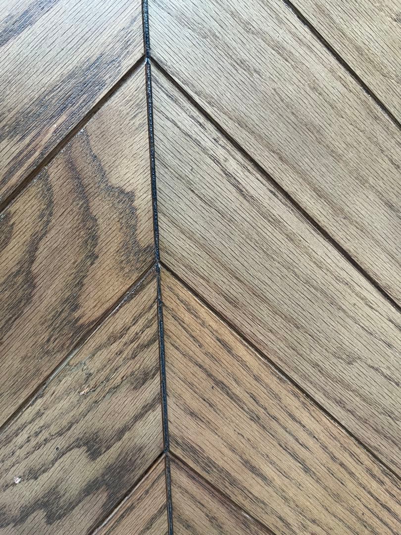 【クラッシュゲート】ギネス センターテーブル 90cm ヘリンボーン天板