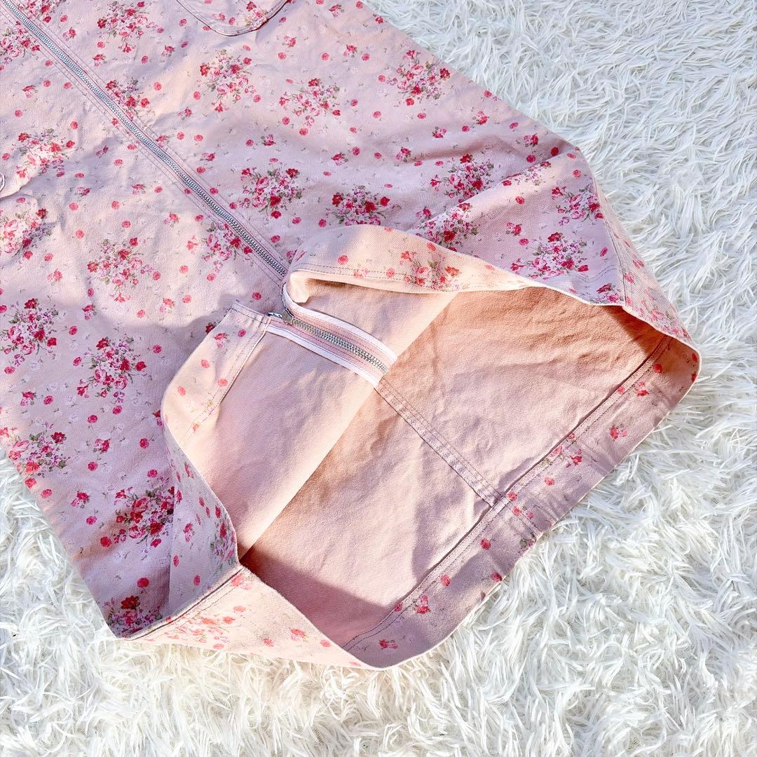 ピンクハウス サロペット ジャンパースカート オーバーオール 春 花柄