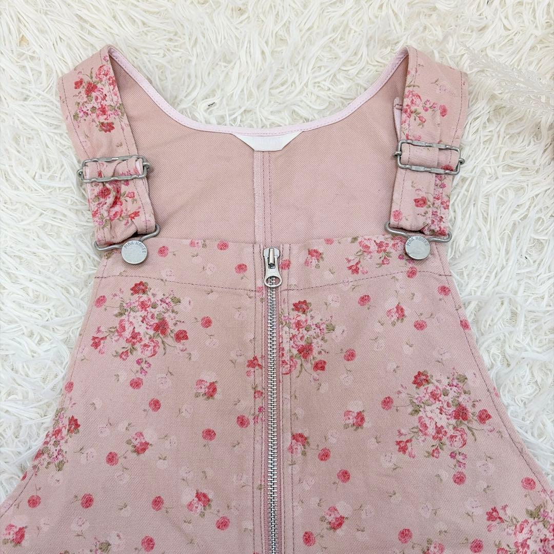 ピンクハウス サロペット ジャンパースカート オーバーオール 春 花柄