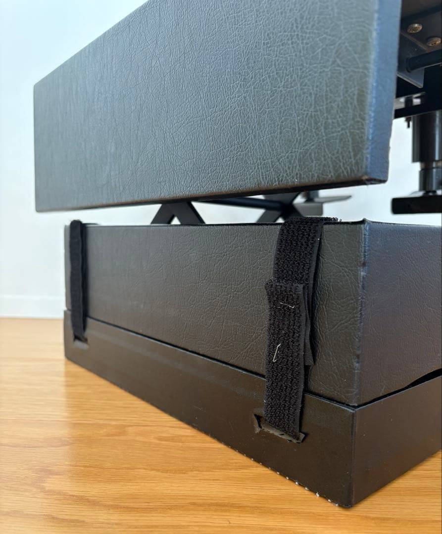 ぷーりんとん✳︎ピアノ補助ペダル♩足台♩M60＋5cm追加台