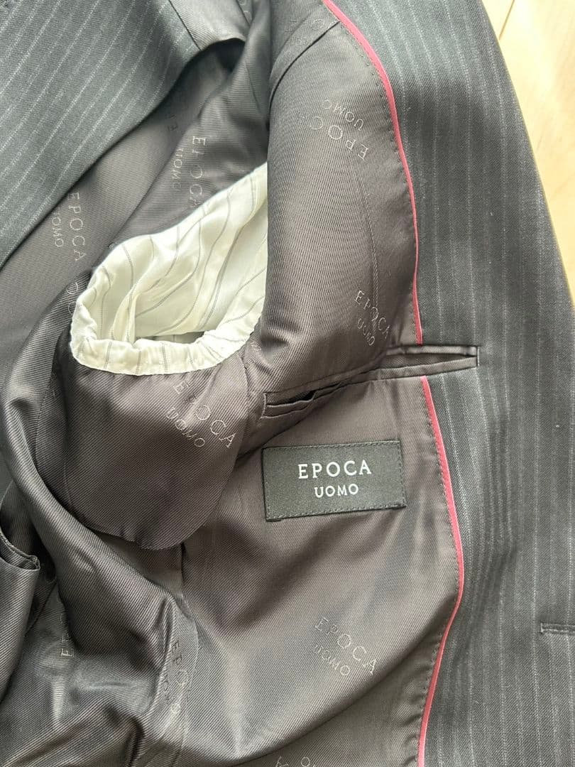 【美品】メンズ エポカ スリーピース スーツ