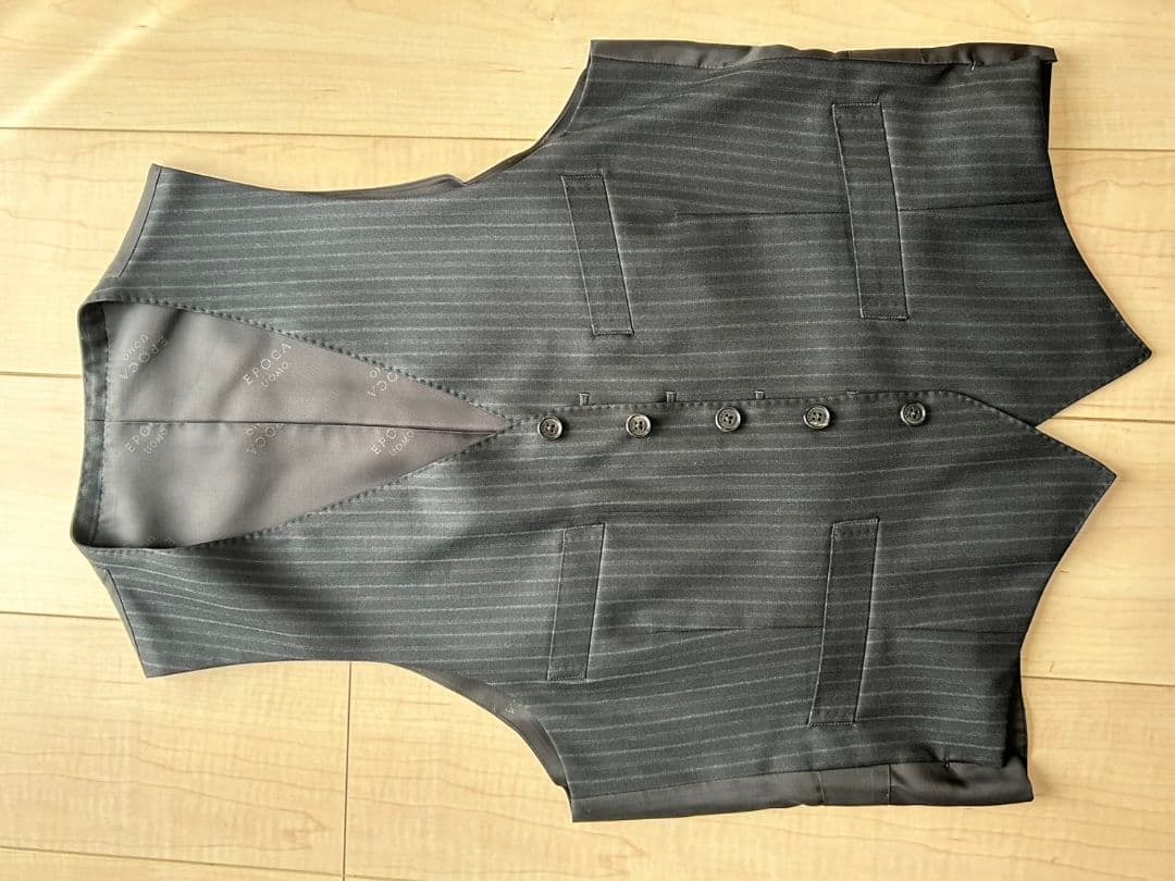 【美品】メンズ エポカ スリーピース スーツ