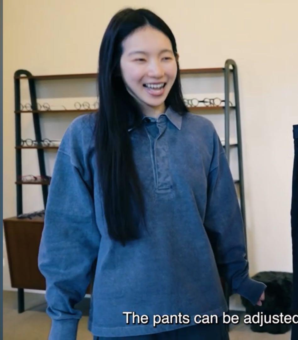 YLÈVEラガーシャツ 1 タグあり 在原みゆ紀 AURALEE comoli