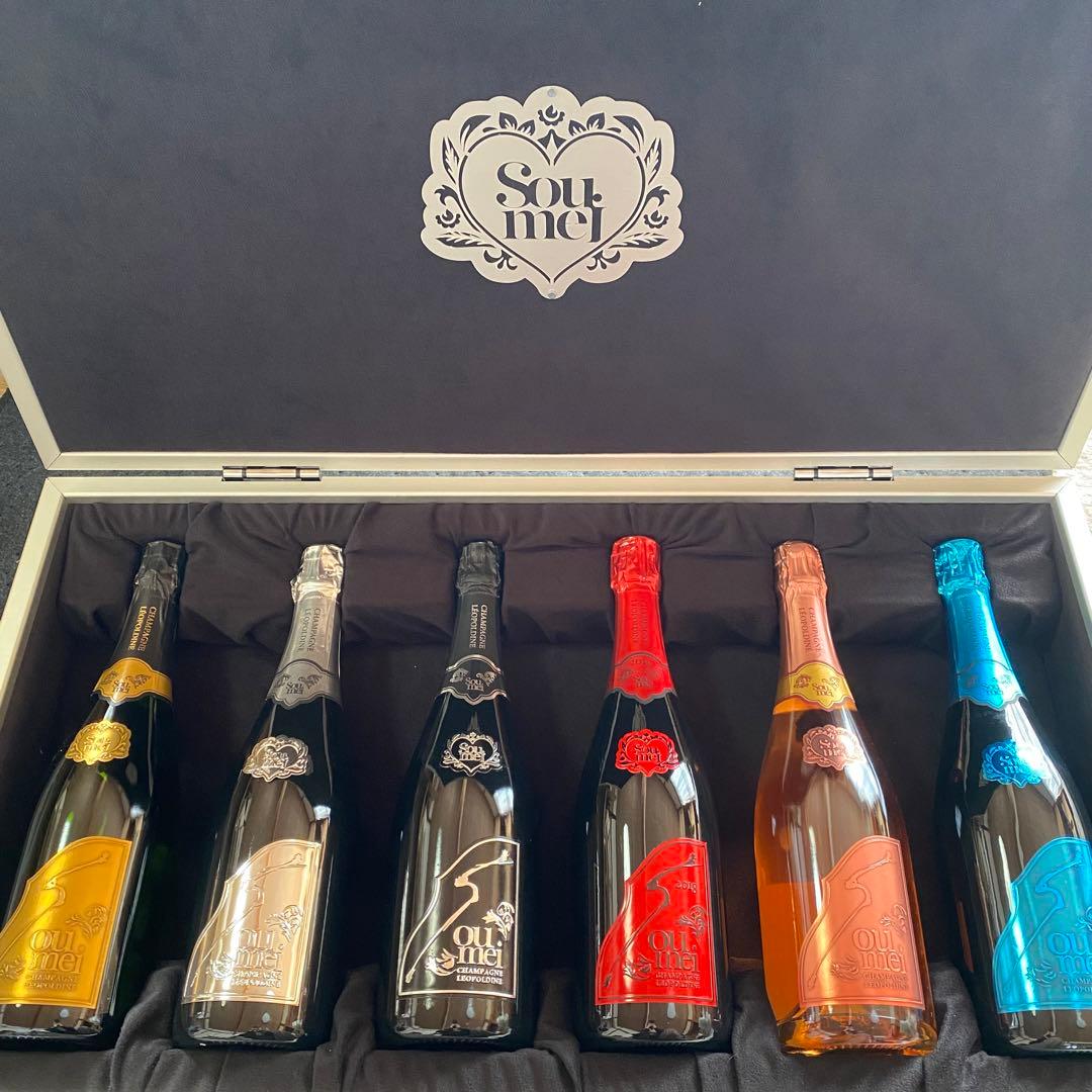 ソウメイ　アタッシュケース　ル　セクストゥール　レッド　ブラック　シルバー